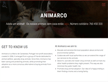 Tablet Screenshot of animarco.org